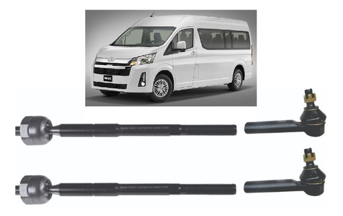 2 Bieletas 2 Terminales Dir Toyota Hiace 2.7 2013 2014 2015 