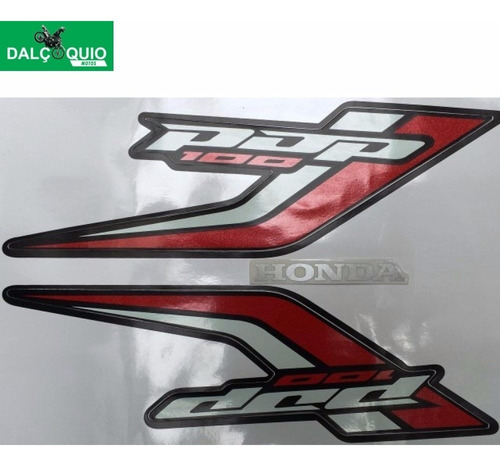 Faixa Adesiva Honda Pop 100 2015 Preta