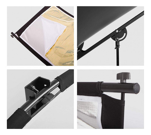 Rebotador Selens Curvo 4 En 1 De 60 X 180 Cm