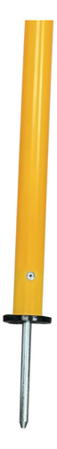10 Estacas 1.5 Mts Para Entrenamiento -fútbol Pasto Natural Color Amarillo
