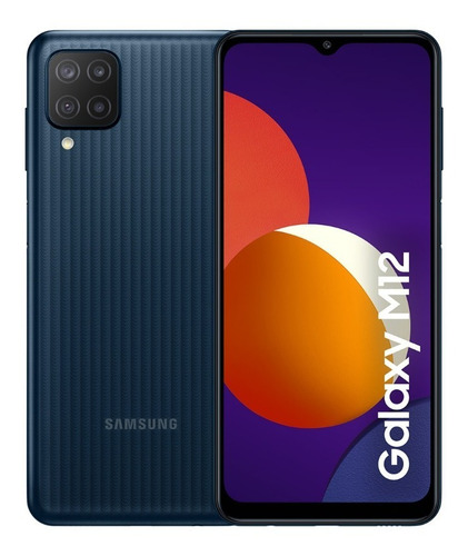 Celular Samsung Galaxy M12 32gb + 3gb Ram Dual Sim Negro Color Black