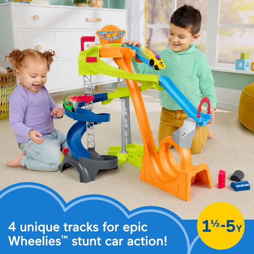 Fisher-price Little People - Juego De Pista De Carreras Con