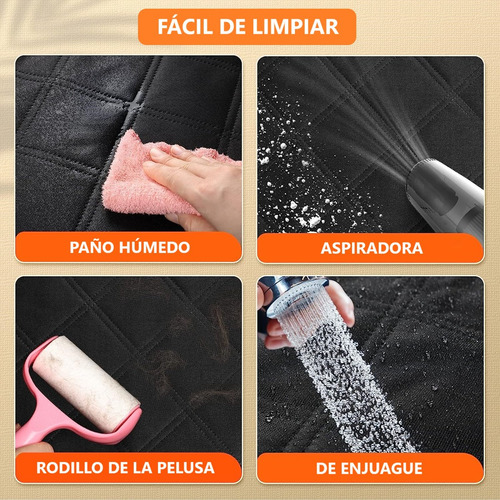 Imagen 7 de 10 de Funda Para Asiento De Coche Protector De Perro, Impermeable