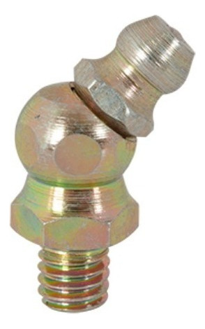 50 Graseras Codo De 45° Rosca De M6 X 1 P