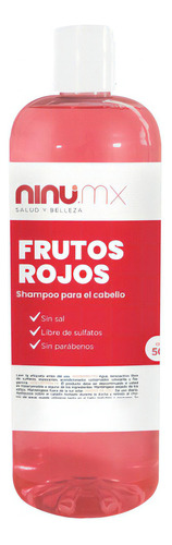  Shampoo Libre De Sulfatos Sal Y Parabenos Ninu 500 Ml Aromas
