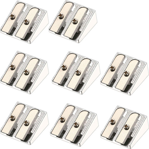 Sacapuntas De Aluminio Doble Orificio X36 Unidades