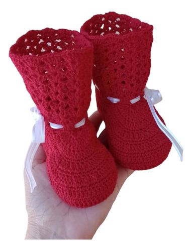 Botas Tejidos Para Bebe