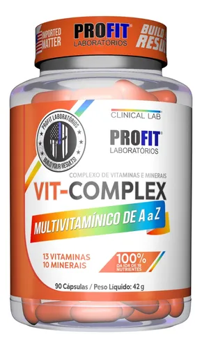 comprar Multivitamínico Vit Complex A - Z 90 Capsulas - Profit Labs comprar Multivitamínico Vit Complex A - Z 90 Capsulas - Profit Labs