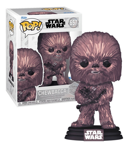 Boneco Funko Pop Star Wars Chewbacca 657 Ed Esp. Disney 100