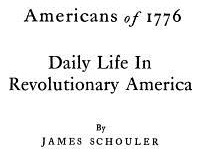 Libro Americans Of 1776: Daily Life In Revolutionary Amer...