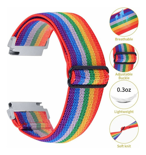 Correa Nylon Casual Para Smartwatch Colmi P28plus + Mica