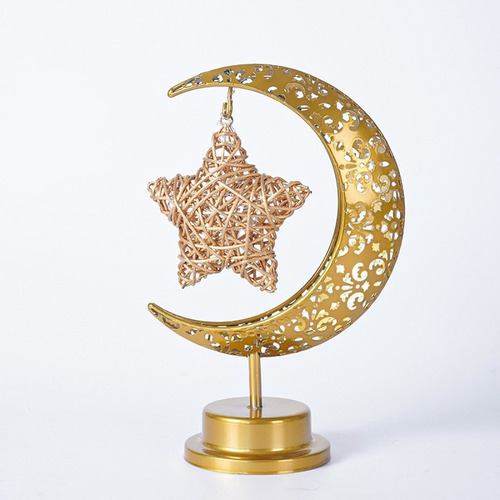 1 Lámpara Decorativa, Luz Nocturna Compacta Y Estrella De Ra