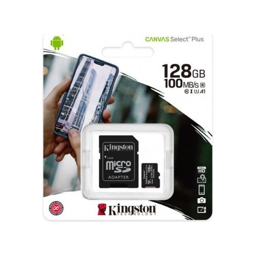Memoria Micro Sdhc 128gb Canvas Select Plus Cl 10 100mb Read
