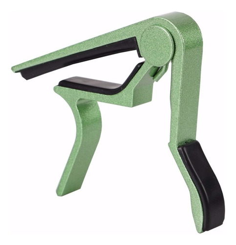 Capo Trasto Metal Guitarra Eléctrica Acústica Color Verde