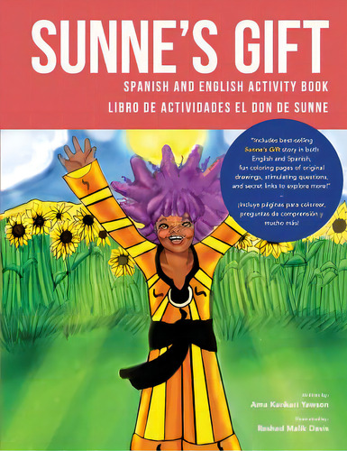 Sunne's Gift Spanish And English Activity Book: Libro De Actividades El Don De Sunne, De Karikari-yawson, Ama. Editorial Mascot Books, Tapa Blanda En Inglés