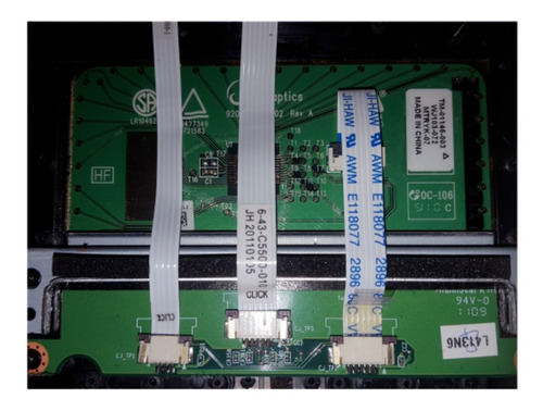 Imagen 3 de 3 de Palmrest Touchpad Carcasa Bangho B251 B-550xq