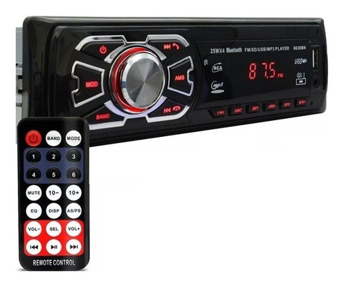 Som Automotivo First Option 6630bn Com Usb, Bluetooth, Sd