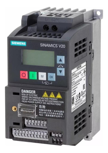 Variador De Velocidad Siemens 1ac 230v, 1.10kw / 1.50hp, Iou