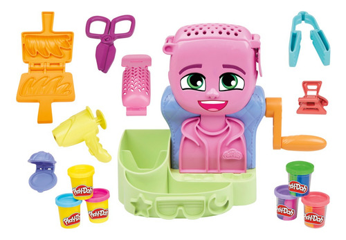 Play-doh Set De Juego Peluquería Con Estilo