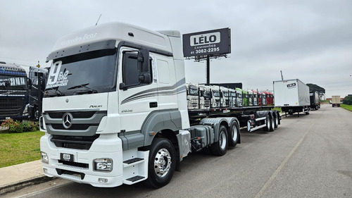 Mb Axor 2036 6x2 Ano 19 + Bug Container Noma 0km 12 Lock