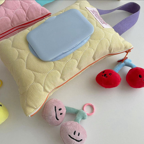 Bolsa Portátil De Algodón Para Toallitas Húmedas Para Bebés,