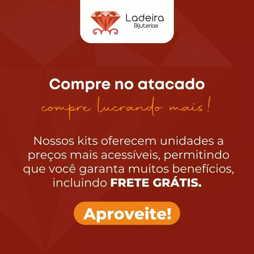 Base De Broche 15mm Retangular P/ Colagem - Kit C/ 950 Peças