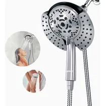 Comprar Regadera De Ducha Moderna Inteligente De Alta Presión 9 Pulgadas regadera y ducha telefono Cactus Ahorra agua multiple tipo de Ducha Con manguera inoxidable OM509 color plateado