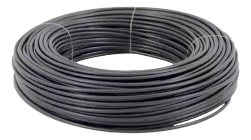 comprar Fio 10mm 25m Flexivel Super Elétrico Fio 10mm Com 25mts Cor da cobertura Preto