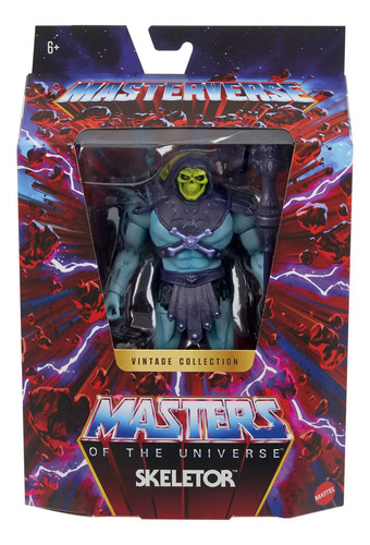 Masters Of The Universe Masterverse Vintage Collec Skeletor