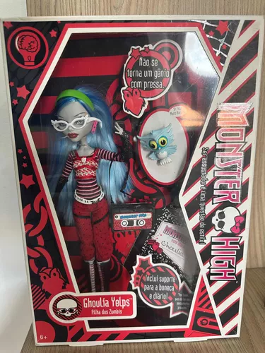 PRÉ-VENDA Boneca Monster High Collectors Ghouluxe Ghoulia Yelps