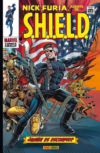 Comic Marvel Gold Nick Furia. Agentes De Shield 02