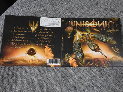 Unisonic Light Of Down Limited Edition Autografiada