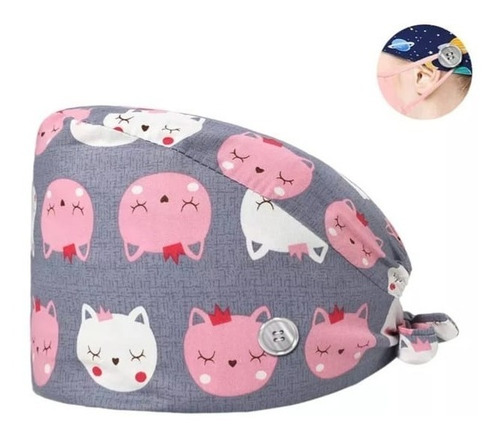Imagen 10 de 10 de Gorros Médicos Quirúrgicos Para Doctor Enfermera Veterinario