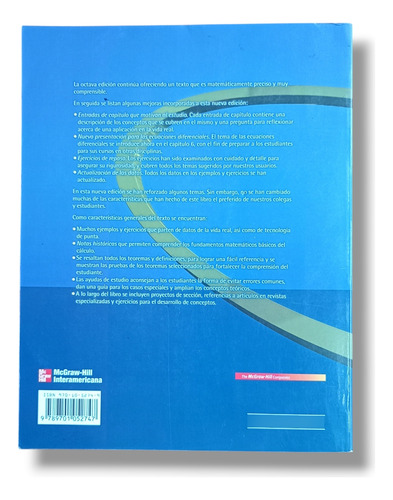 Libro Cálculo I De Larson, Hostetler, Edwards (Usado)