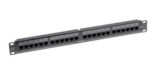 Patch Panel 24p Cat6 Com Guia Traseiro Nexans