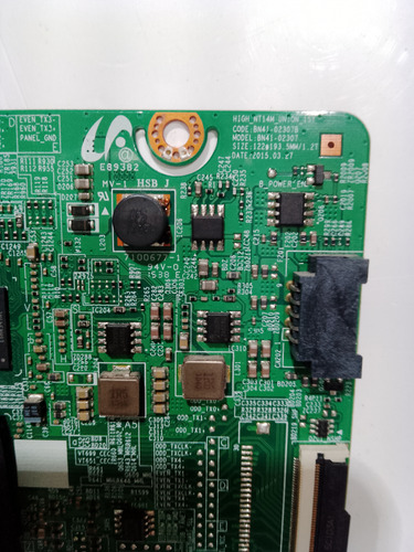 Placa De Sinal Compatível Tv Samsung Un40j5200 Usada