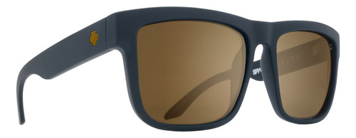 Lentes Spy - Discord Af Soft Matte Black / Gold Mirror