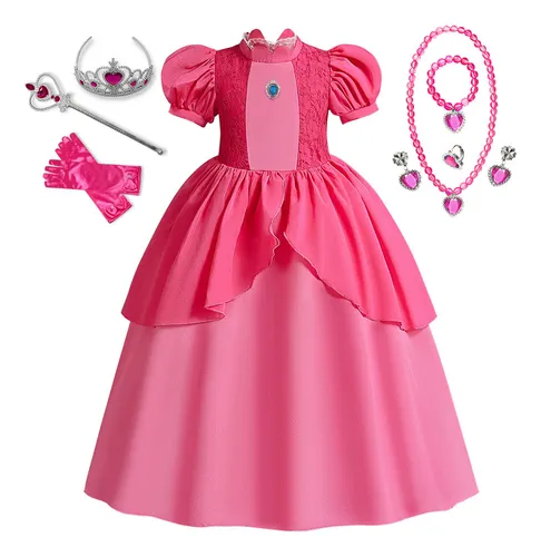. Vestido De Fiesta De Princesa Con Disfraz De Melocotón