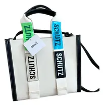 Comprar Bolsa Tote Preta Schutz Lívia Lona Pequena