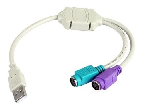 Cable Adaptador Ps2 Puerto Usb A Ps2 Teclado Mouse