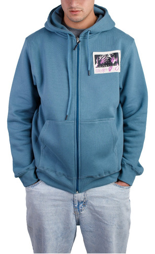 Buzo De Hombre Woodoo Zip Savoir Faire Hand - Petrole