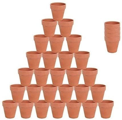 Imagen 9 de 9 de 32 Macetas De Cerámica Pequeñas, 2.16 Pulgadas, Macetas Pe