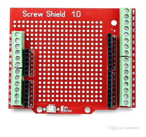 Screw Shield Uno R3 Terminal Clemas Compatible Con Arduino