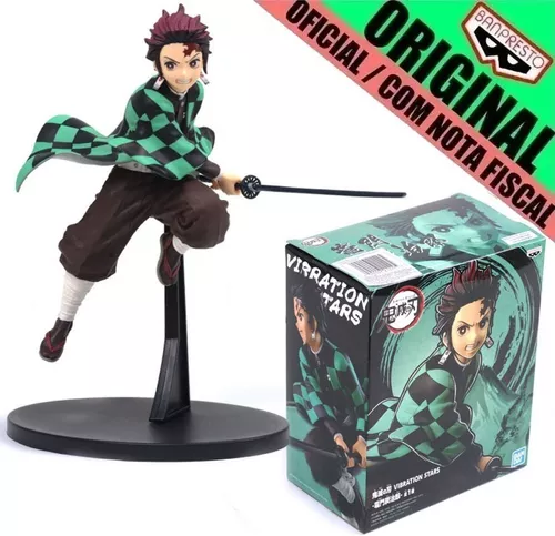 Boneco Demon Slayer/Kimetsu No Yaiba Tanjiro Kamado Vibration