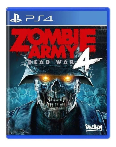 Jogo Zombie Army 4 Dead War Playstation 4 Ps4 Mídia Física