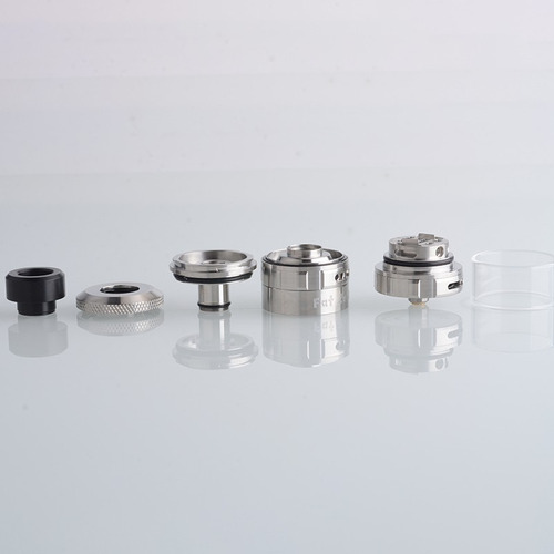 Atomizador Acero Inox Ss 28mm Sellado Fat Rabbit Rta Escoger (Usado)