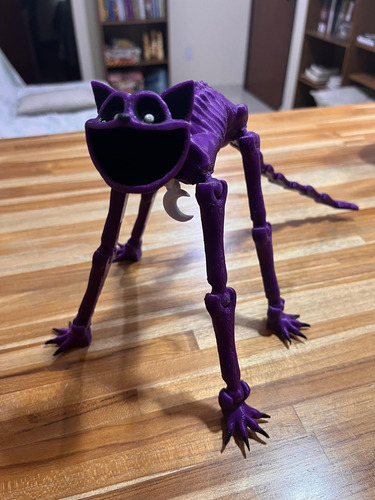 Brinquedo Articulado Poppy Playtime Catnap Impressão 3d