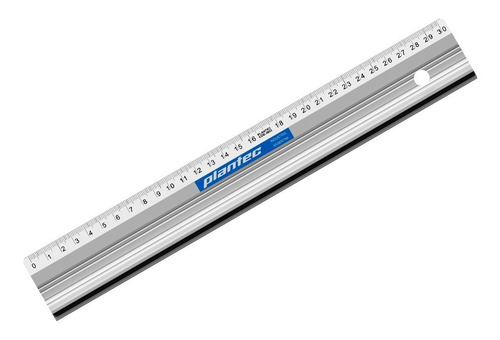 Imagen 3 de 6 de Regla De Corte Con Proteccion De Dedos Aluminio 40cm Full