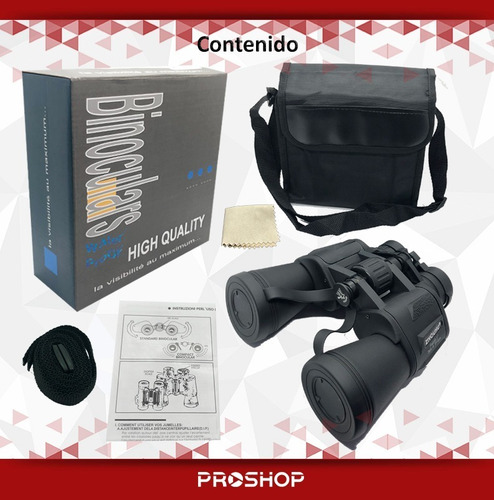 Imagen 10 de 10 de Binoculares Larga Vista Potente Prismatico 20x50 Bak-4 Modelo Nuevo