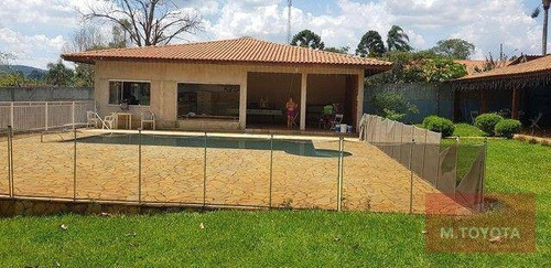 Imagem 2 de 7 de Chácara Com Piscina E Lago À Venda, 2670 M² Por R$ 1.650.000 - Remanso Ii - Cotia/sp - Ch0007